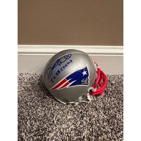 Danny Amendola signed inscribed autographed New England Patriots Mini Helmet JSA - Picture 1 of 4